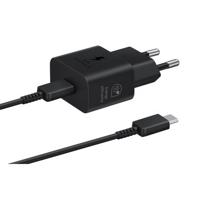 4. Ładowarka Samsung Power Adapter 25W USB-C Fast Charge 1m Black