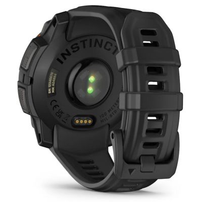 19. Garmin Instinct® 3 – 45 mm, Solar Zegarek Czarny