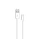 5. Kabel SAVIO CL-125 (USB typu C - USB 2.0 typu A ; 1m; kolor biały)