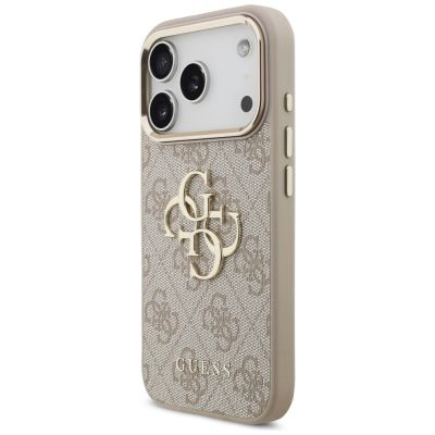 2. Etui Guess 4G Big 4G Classic Logo na iPhone 17 Pro / 18 Pro - różowo-złote