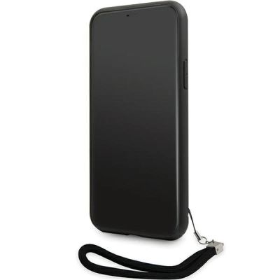 6. Etui Karl Lagerfeld Sequins Cord na iPhone 11 / Xr - srebrne