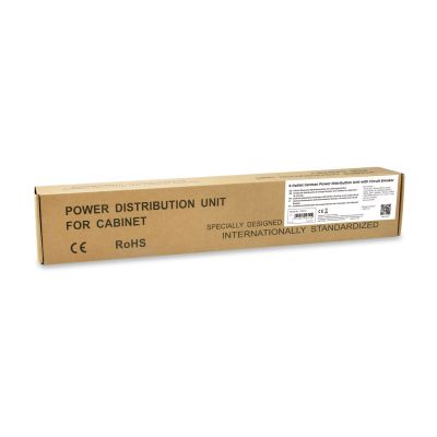 2. Equip 333312 rozdzielacz zasilania PDU 6 x gniazdo sieciowe 1U Czarny