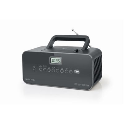 5. Przenośny odtwarzacz CD Muse M-28 DG Czarny