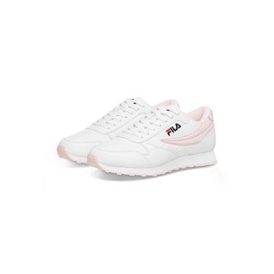 2. Fila Orbit buty sportowe damskie sneakersy modne wygodne lekkie białe różowe