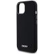 6. Etui DKNY Liquid Silicone Small Metal Logo MagSafe na iPhone 14 / 15 / 13 - czarne