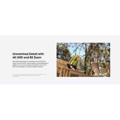 18. Eufy 4G LTE Cam S330 Tubowa Kamera bezpieczeństwa IP Zewnętrzna 3840 x 2160 px Sufit / ściana / słup