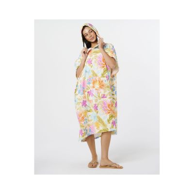 Ponczo damskie RIP CURL Mixed Hooded Towel multikolor