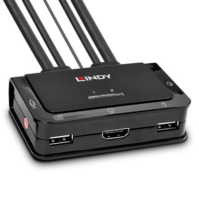 2. Lindy 42340 przełącznik KVM Czarny