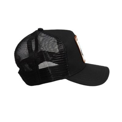 3. Czapka z daszkiem Goorin Bros. The Goat Black Trucker - 101-0385-BLK