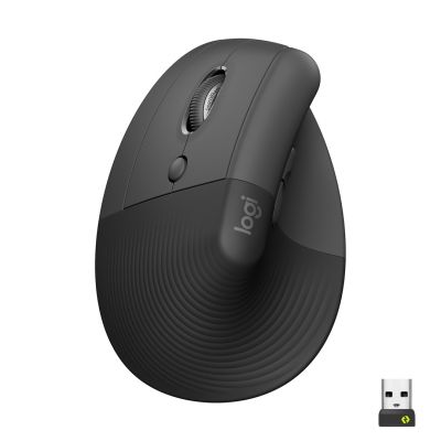 2. LIFT LEFT VERTICAL ERGO MOUSE -/GRAPHITE / BLACK - EMEA