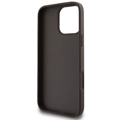 7. Etui Guess 4G Classic na iPhone 16 Pro Max - brązowe