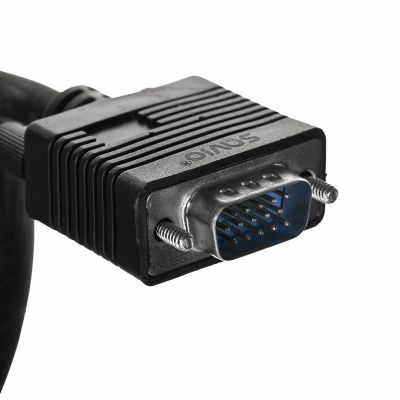 5. SAVIO KABEL VGA (M) – VGA (M) EKRANOWANY + 2 FERYTY 1,8M CL-202