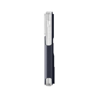 6. Etui AMAZINGTHING Titan Pro Lens Flip Set na iPhone 18 Pro Max z portfelem kompatybilne z MagSafe - granatowe
