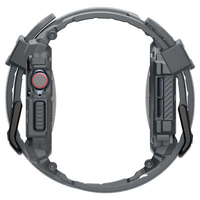 3. Etui Spigen Rugged Armor na Apple Watch 10 46 mm - szare