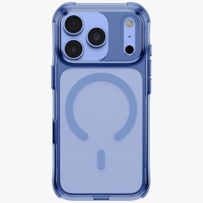 2. Etui UNIQ LifePro Xtreme Magclick Charging na iPhone 18 Pro / 17 Pro - przezroczysto-niebieskie