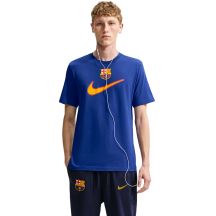 Koszulka męska Nike FC Barcelona Swoosh niebieska IQ5042 455