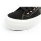 6. Lee Cooper buty sportowe damskie trampki platforma czarne ze złotym
