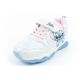 3. Leomil buty sportowe dziecięce sneakersy Stitch lekkie na rzep LED niebieskie