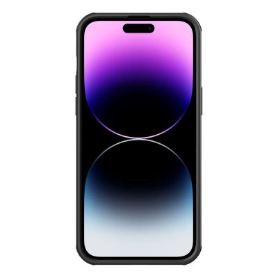 4. Nillkin CamShield S Case etui iPhone 14 Pro Max pancerny pokrowiec osłona na aparat czarne
