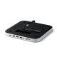 5. Satechi Stand & Hub - podstawka i hub do Mac Mini/Studio (USB-C 3.2, USB-A 3.2, 2x USB-A 3.0, 3,5mm jack, port micro/SD, NVMe/M.2 SATA SSD)