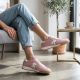 7. Półbuty damskie sneakersy komfortowe różowe Rieker  W4000-31