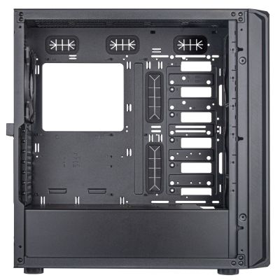 15. Obudowa SilverStone SST-SED1-B Seta D1 Midi-Tower - juodas