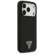 4. Etui Guess Silicone Triangle Logo MagSafe do iPhone 17 Pro - czarne