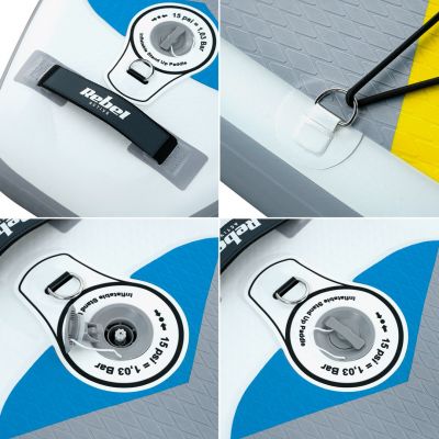 25. Deska SUP REBEL ACTIVE pompowana 350x81x15cm biała