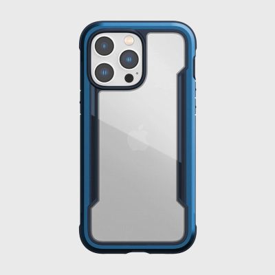 2. Raptic X-Doria Shield Case etui iPhone 14 Pro Max pancerny pokrowiec niebieski