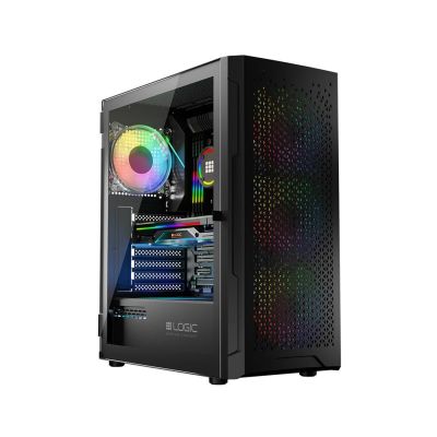 37. LOGIC OBUDOWA ARAMIS ARGB MIDI USB 3.0 BLACK