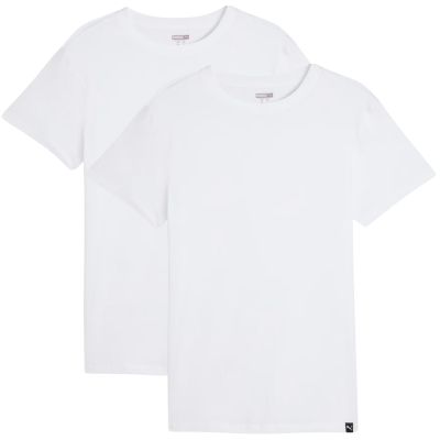 Koszulka męska Puma Everyday Crew Neck Tee 2 szt. biała 947245 02