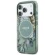 2. Etui Guess IML Flowers Pearl Strap MagSafe na iPhone 18 Pro / 17 Pro - zielone