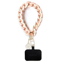 Zawieszka Guess Acrylic 4G Charm - różowa