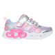 2. Skechers S-Lights Infinite Heart Lights-Heart Jewels 303261L-SMLT Silver/Multi