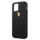 8. Etui Ferrari On Track Perforated na iPhone 12 Pro Max - czarne
