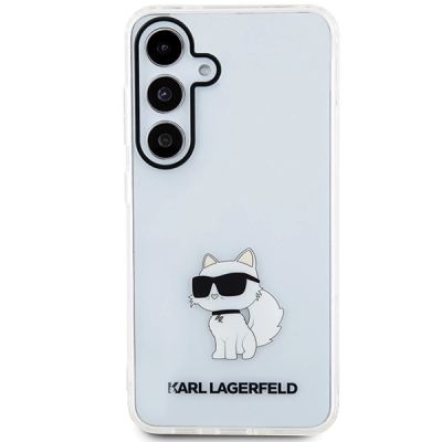 3. Etui Karl Lagerfeld IML Choupette na Samsung Galaxy S24+ - przezroczyste