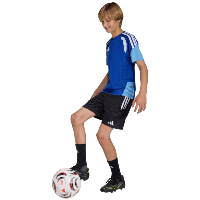 8. Koszulka dla dzieci adidas Tiro 26 Competition Training niebiesko-błękitna KA7602