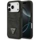 Etui Guess 4G nauble Card Triange na iPhone 18 Pro / 17 Pro - czarne