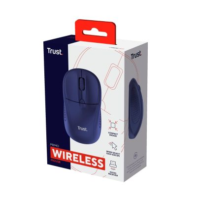 5. Mysz TRUST Primo Wireless Mouse matt dark blue