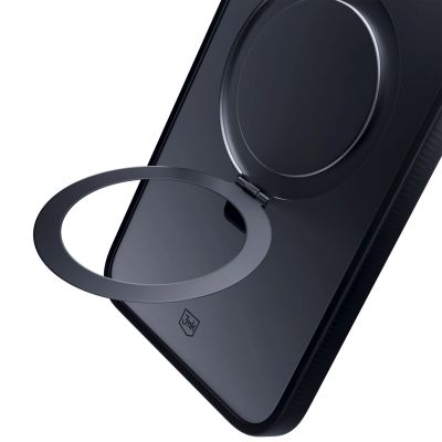 2. Etui 3mk Smoke Case Mag&Stand na Apple iPhone 16 pro max - czarne