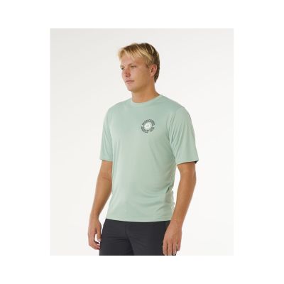 2. Lycra męska RIP CURL Pacific Rinse Surflite Upf S/S zielona
