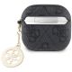 2. Etui Guess 4G Strass Charm na AirPods 4 - czarne