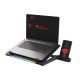 3. Podstawka chłodząca pod laptopa Genesis Oxid 450 RGB 15.6" z wentylatorem, podświetlenie, 2 USB