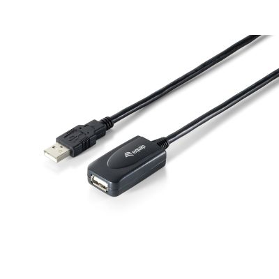2. Equip Kabel USB-A2.0->A Akt. Erweiter. St/Bu 15.00m schwarz