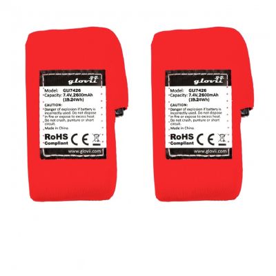 4. GLOVII OGRZEWANY ZESTAW BIELIZNY TERMOAKTYWNEJ BLUZA I SPODNIE, ROZMIAR L, CZARNY, BATERIE I ŁADOWARKA W ZESTAWIE, GXBL