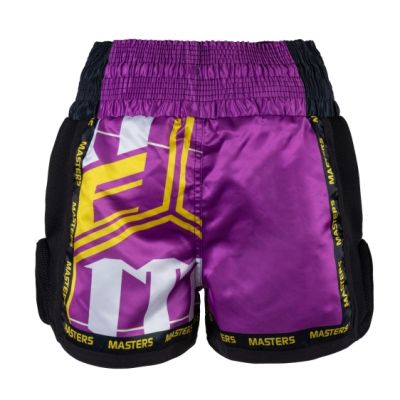4. Spodenki damskie krótkie MASTERS KICKGIRL VIOLET
