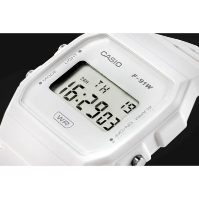 4. Zegarek CASIO Unisex F-91WB-7AEF + BOX