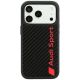 Etui Audi R8 Carbon Fiber MagSafe na iPhone 18 Pro / 17 Pro - czarne