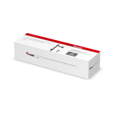 9. Equip 650156 uchwyt / stojak do monitorów 81,3 cm (32") Biurko Czarny