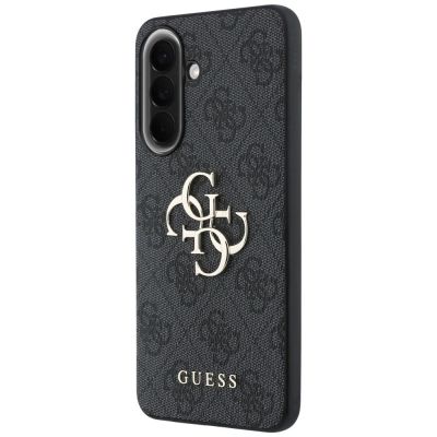 2. Etui Guess Leather 4G Metal Logo na Samsung Galaxy A57 5G - czarne
